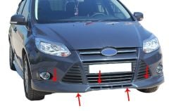 Ford Focus Uyumlu 3 Ön Tampon Altı Fiber 2011-2014