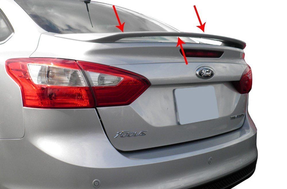 Ford Focus Uyumlu 3 Sedan Spoiler Bagaj Yüksek Fiber 2011-2014