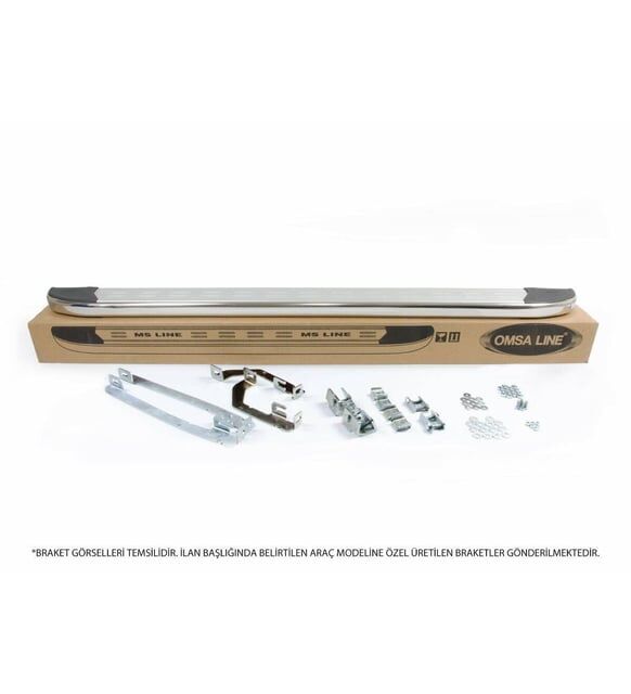 Omsa Mercedes-Benz Vito Kısa Şase W639 Ms Line Gri Yan Basamak 2003-2014