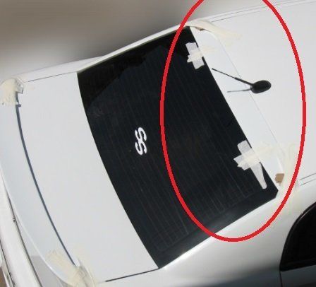 Opel Vectra Uyumlu C Tavan Spoiler Boyalı