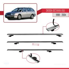 Skoda Octavia (1U) 1998-2004 Arası ile uyumlu Basic Model Ara Atkı Tavan Barı GRİ 3 ADET