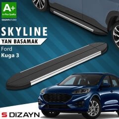 S-Dizayn Ford Kuga 3 Skyline Krom Yan Basamak 183 Cm 2020 Üzeri A+ Kalite