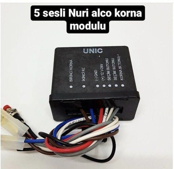 İq Nuri Alço Korna Uyumlu Modül Butonlu Elektrikli Korna!
