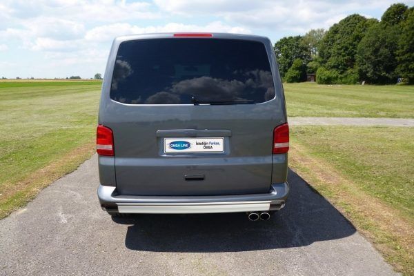 Volkswagen T5 Uyumlu Transporter Elegance Arka Basamak Alüminyum 2003 Ve Sonrası