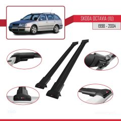 Skoda Octavia (1U) 1998-2004 Arası ile Uyumlu FLY Model Ara Atkı Tavan Barı SİYAH