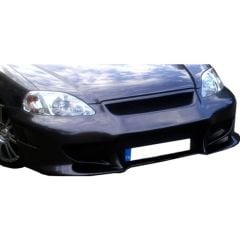 Honda Civic Uyumlu 6 Ön Tampon Altı (Bantlı Md) Fiber 1995-2001