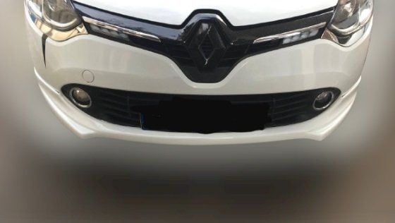 Renault Clio Uyumlu 4 Hatchback Ön Tampon Eki Boyalı(Düz Kasaya Uygundur)