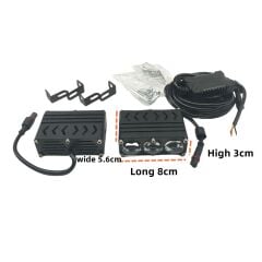Offroad sis lambası 3 led beyaz 55w sarı 55w 12-80v /  LASS398
