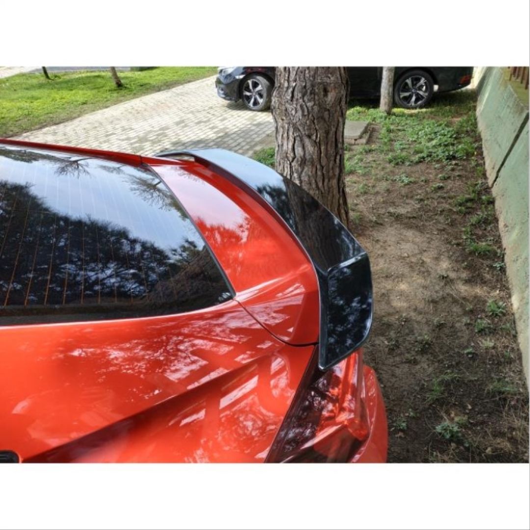 Honda Civic Uyumlu Fc5 2016-2020 Turbo Spoiler Işıksız (Boyasız)