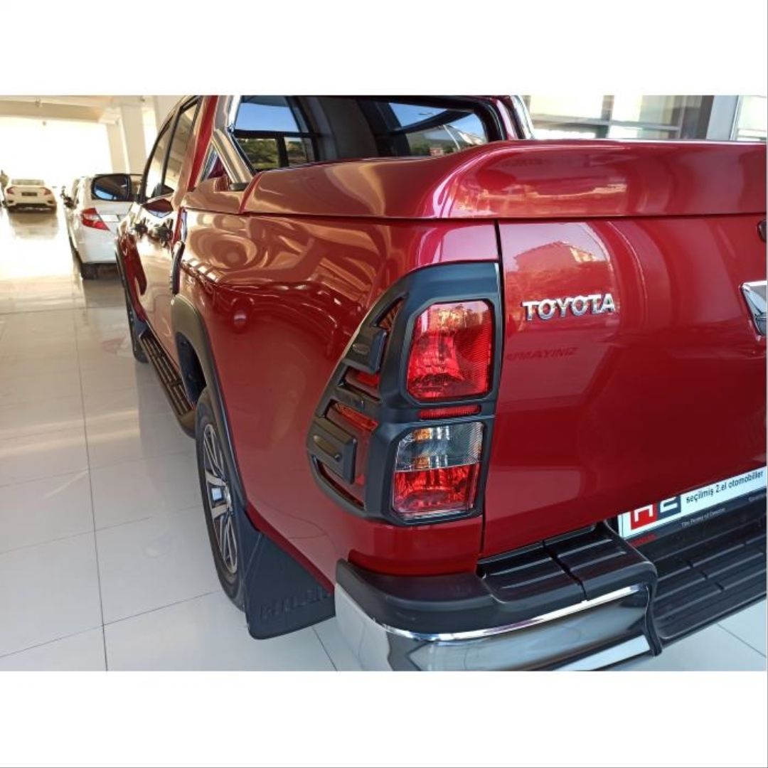 Toyota Hilux Uyumlu Revo 2016-2019 Stop Çerçevesi Kaplama Siyah