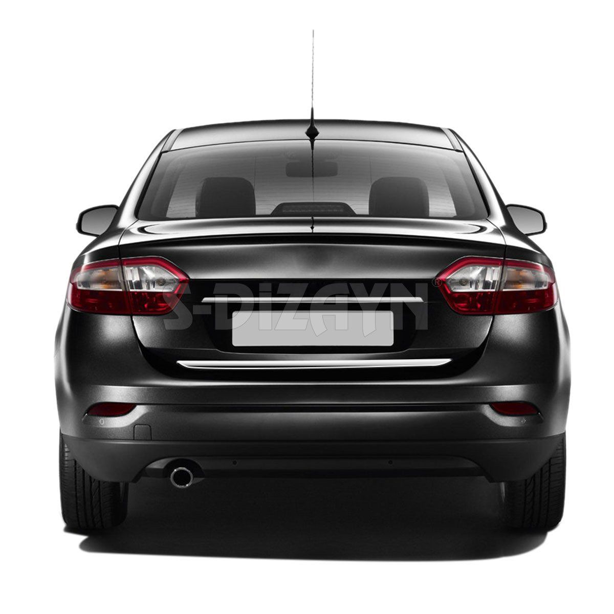 Renault Fluence Uyumlu Krom Bagaj Alt Çıta 2010 Üzeri