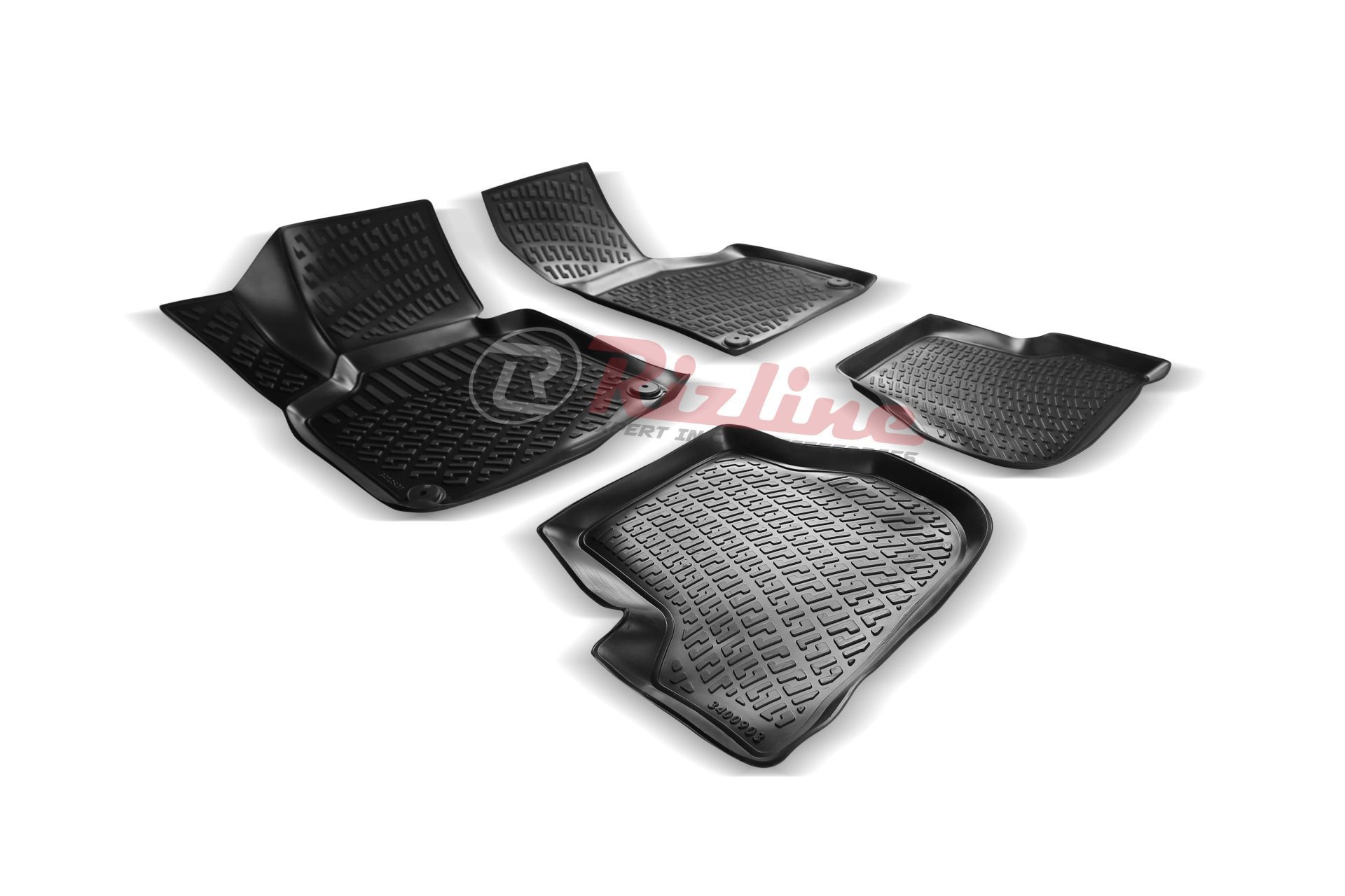 Volkswagen Tiguan Uyumlu 2007-2014 3D Havuzlu Paspas