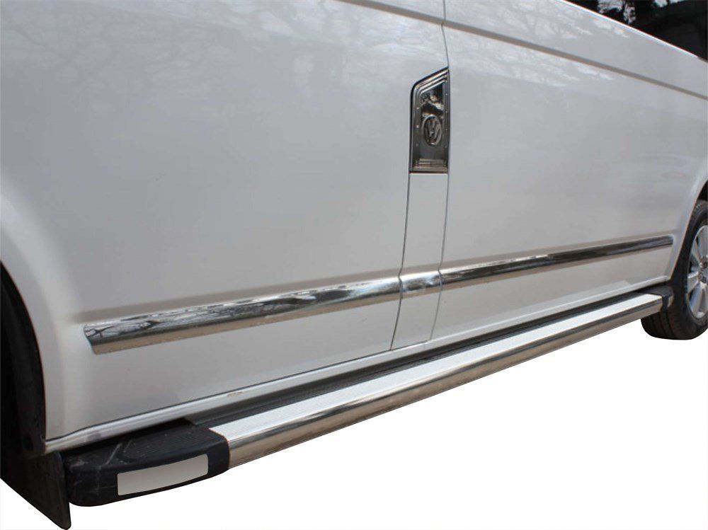 Volkswagen Transporter Uyumlu T5.5 Yan Kapı Çıtası 5 Parça Krom (K.Ş) 2010-2015