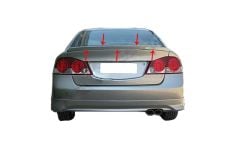 Honda Civic Uyumlu 8 Spoiler Bagaj (Hybrıd) Fiber 2006-2011