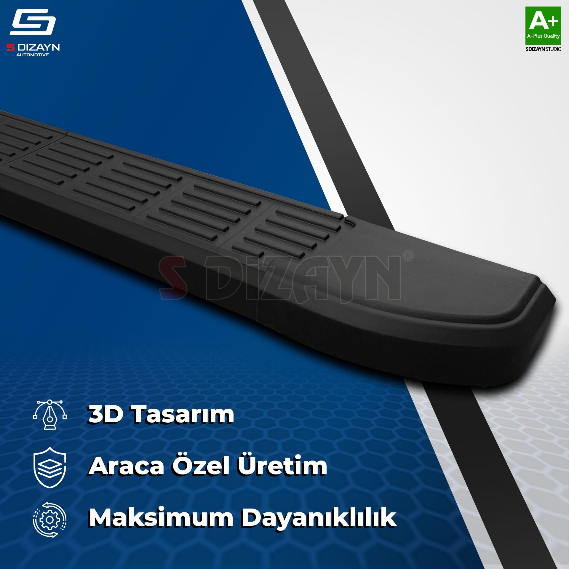 S-Dizayn BYD Seal U Elektrikli S-Line Siyah Yan Basamak 193 Cm 2022 Üzeri A+ Kalite