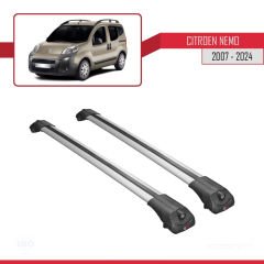 Citroen Nemo 2007 ve Sonrası ile uyumlu ACE-1 Ara Atkı Tavan Barı GRİ