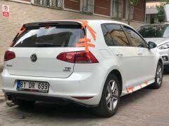 Volkswagen Golf Uyumlu 7 R400 Difüzör (Plastik)