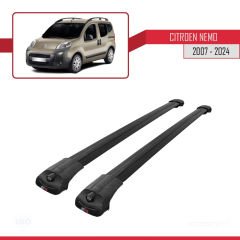 Citroen Nemo 2007 ve Sonrası ile uyumlu ACE-1 Ara Atkı Tavan Barı SİYAH