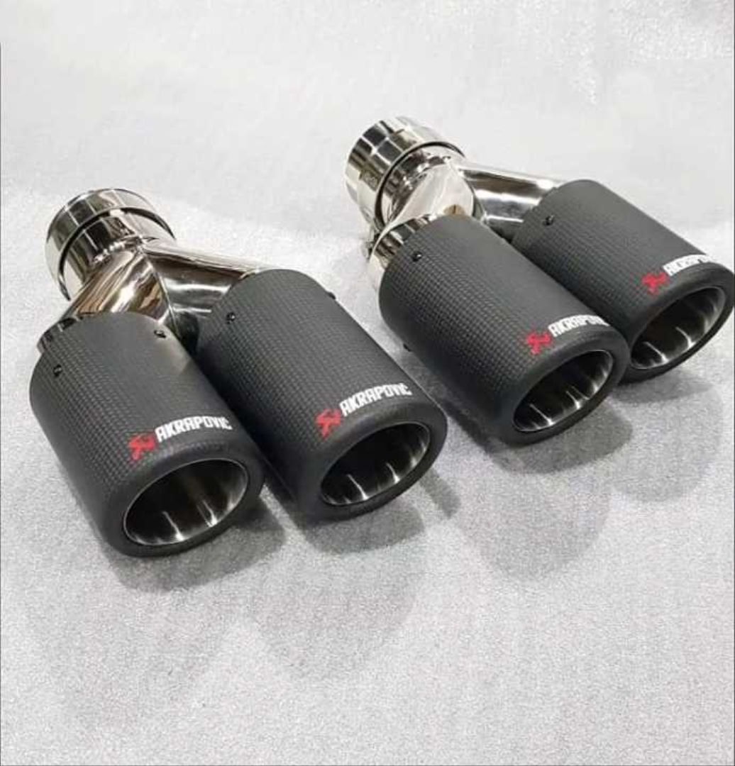 Akrapovıc Egzoz Uyumlu Dual 76 Mm