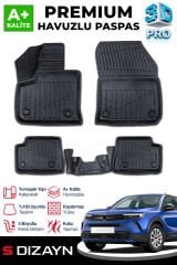 S-Dizayn Opel Mokka Elektrikli 3D Pro Havuzlu Paspas 2021 Üzeri A+ Kalite