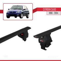 Citroen Saxo 1996-2004 Arası ile uyumlu ACE-4 Ara Atkı Tavan Barı SİYAH