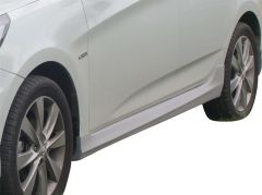 Hyundai Accent Uyumlu Blue Rb Marşpiyel 2 Parça Fiber 2011 Ve Sonrası