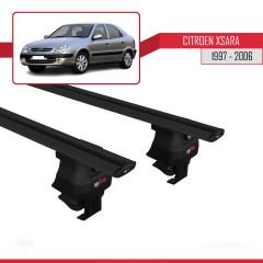 Citroen Xsara 1997-2006 Arası ile uyumlu ACE-4 Ara Atkı Tavan Barı SİYAH