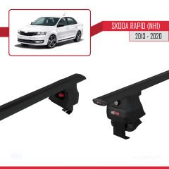 Skoda Rapid (NH1) 2013-2020 Arası ile uyumlu ACE-4 Ara Atkı Tavan Barı SİYAH