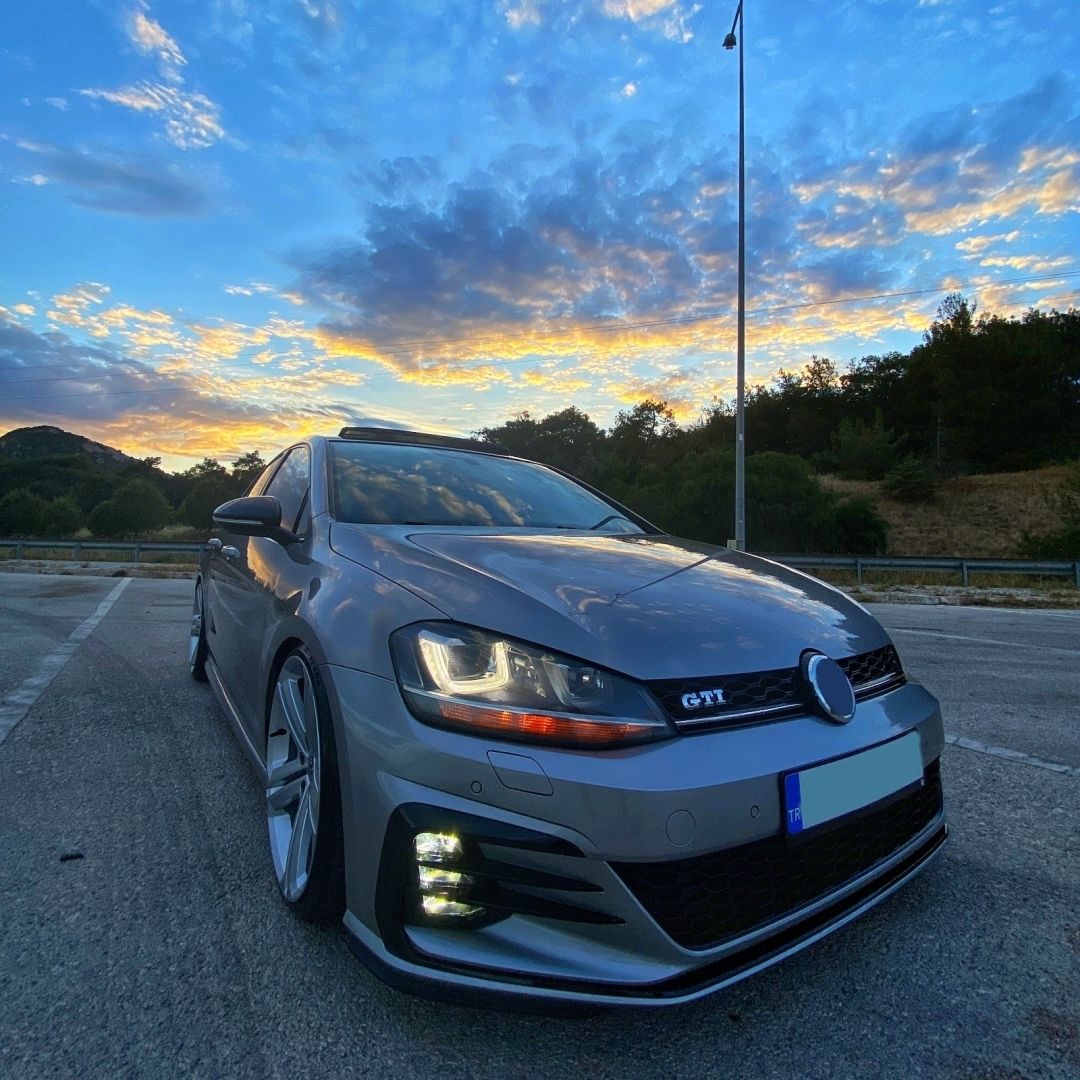 Golf 7 Uyumlu İçin Golf 7,5 Gti Ön Tampon & Panjur Seti