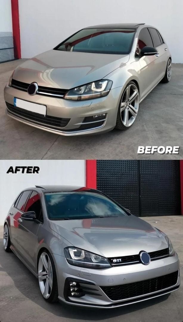 Golf 7 Uyumlu İçin Golf 7,5 Gti Ön Tampon & Panjur Seti