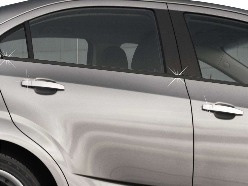 Chevrolet Aveo Uyumlu Kapı Kolu 4 Kapı Krom Sedan 2006-2011