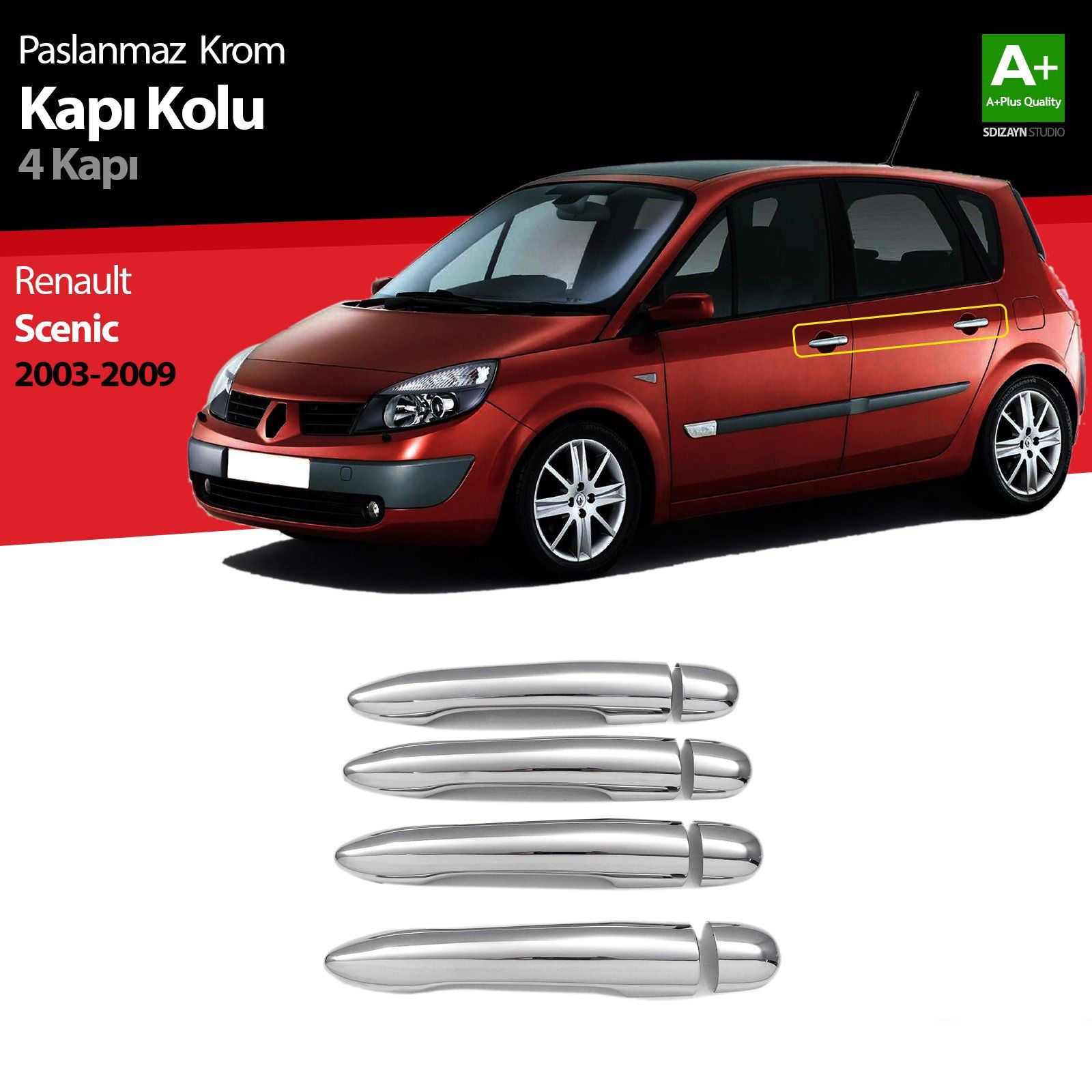 mlu 2 Krom Kapı Kolu 4 Kapı 2003-2009