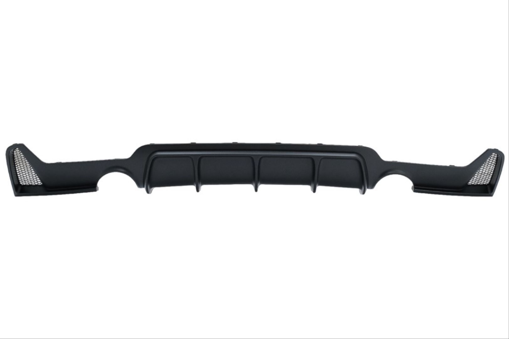 Bmw 4 Uyumlu Serisi F32-F36 2014-2020 M Difüzör Cift Çıkış İnce Piano Black