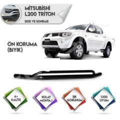 Mitsubishi L200 Uyumlu Koruma Ön Korum Barı Drs 4X4 Tunıng Drs 4X4 Tuning