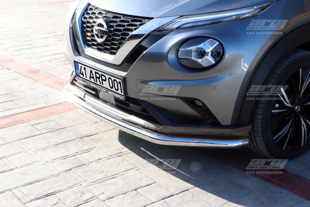Nissan Juke 2021 Uyumlu Ön Tampon Demiri Krom Bıyık Drs 4X4 Tunıng