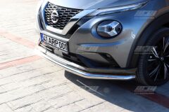 Nissan Juke 2021 Uyumlu Ön Tampon Demiri Krom Bıyık Drs 4X4 Tunıng