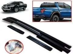 Mitsubishi L200 Uyumlu Tavan Çıtası -2015 Oem Style Black Siyah