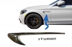 Mercedes V8 Uyumlu Biturbo Yazı Ve Ventı Takımı Nikelaj