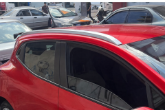 Renault Clio 4 2012-2019 Tavan Çıtası Gümüş Gri