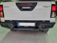 Amarok Off Uyumlu Road Arka Tampon Koruma 2010-2021 Aqm-M20 Parça