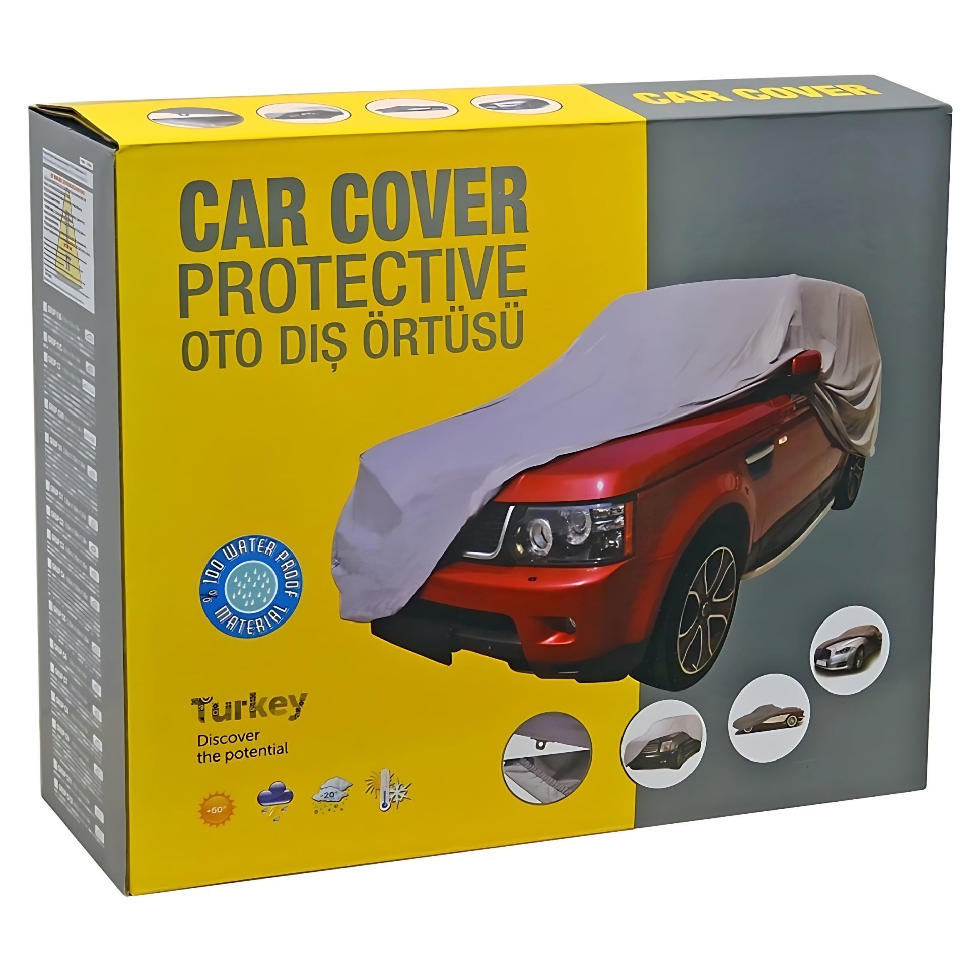 Renault Megane Uyumlu 3 Station Wagon SW Guard Dış Ortam Koruyucu Oto Brandası Parça