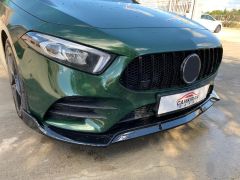 Mercedes W177 Uyumlu A Serisi Ön Lıp - Piano Black (Parlak Siyah) (Amg Donanım İçin)