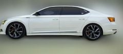Skoda Süper Uyumlu B 2016-2019 Yan Marşpiyel Boyalı