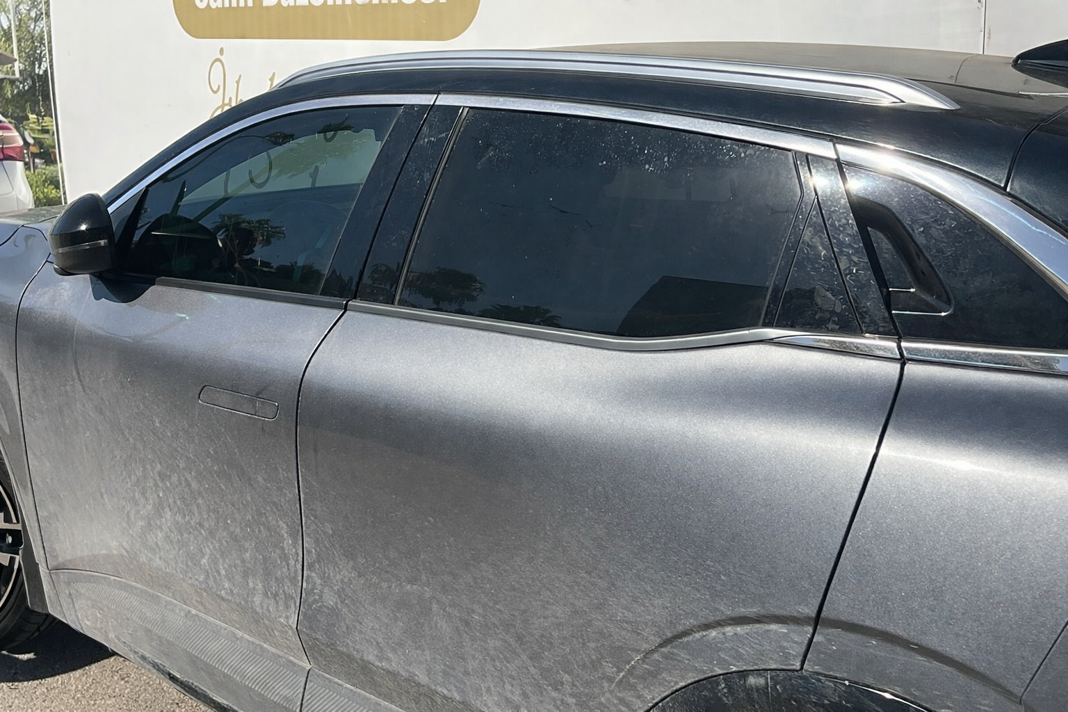 Renault Megane E-Tech 2023 Sonrası Tavan Çıtası Gümüş Gri