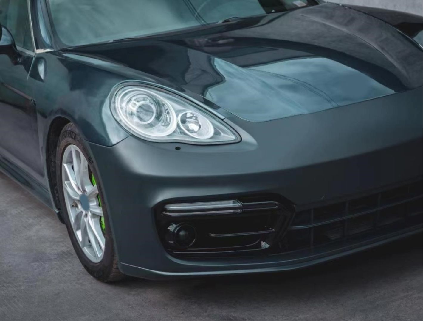 Porsche Panamera Uyumlu 2011-2013 Facelift 2017+ Yükseltme Ön Tampon Set