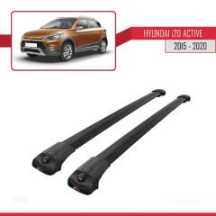 Hyundai i20 Active 2015-2020 Arası ile uyumlu ACE-1 Ara Atkı Tavan Barı SİYAH
