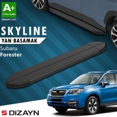 S-Dizayn Subaru Forester 4 Skyline Siyah Yan Basamak 183 Cm 2012-2019 A+ Kalite