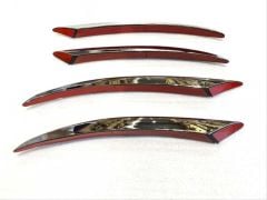 Mercedes W205 Uyumlu 2015-2018 Sis Kası 4 Parça (Krom)