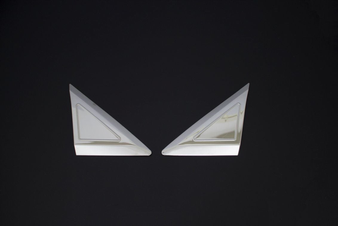 Volkswagen Crafter Uyumlu Krom Kelebek Cam Yeri 2006-2017 Arası