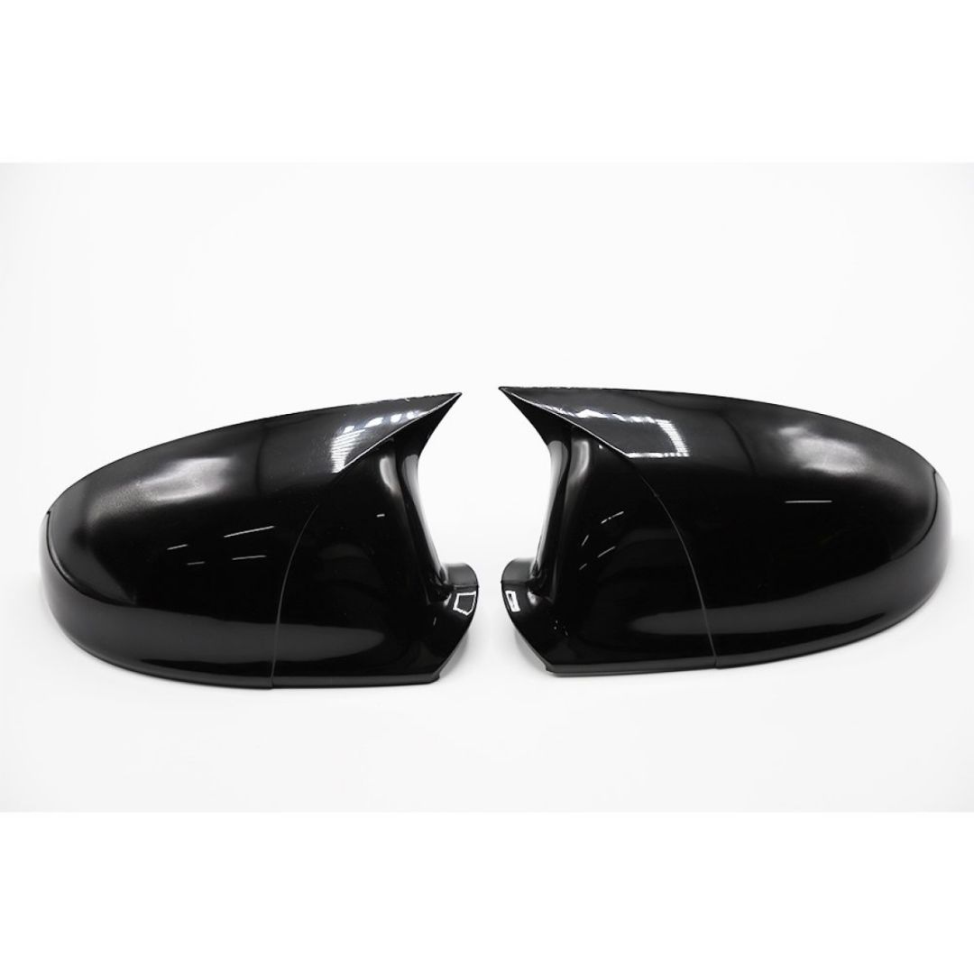 E60 2003-2010 Uyumlu Yarasa Ayna Kapağı Piano Black
